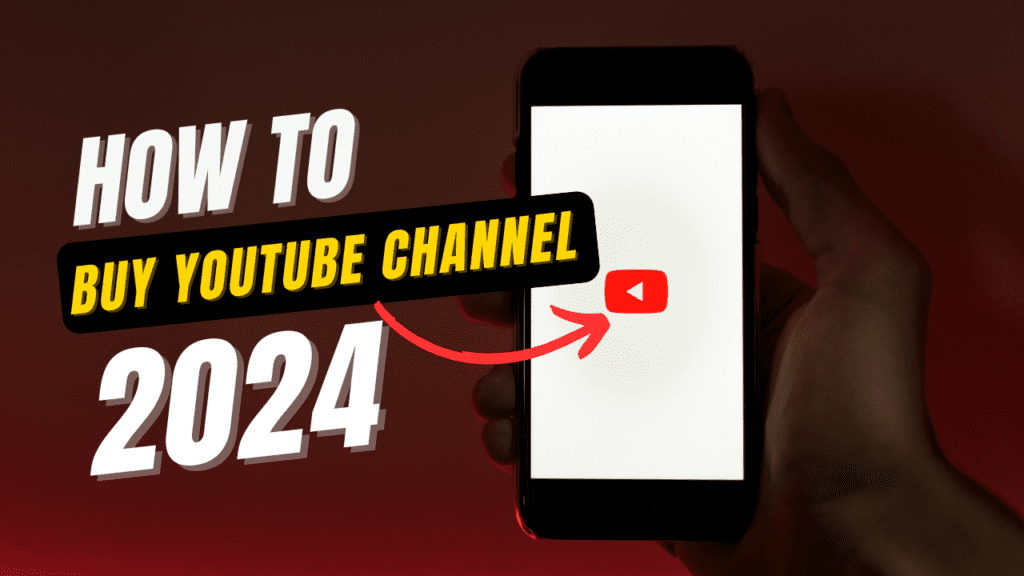 how to buy youtube channel